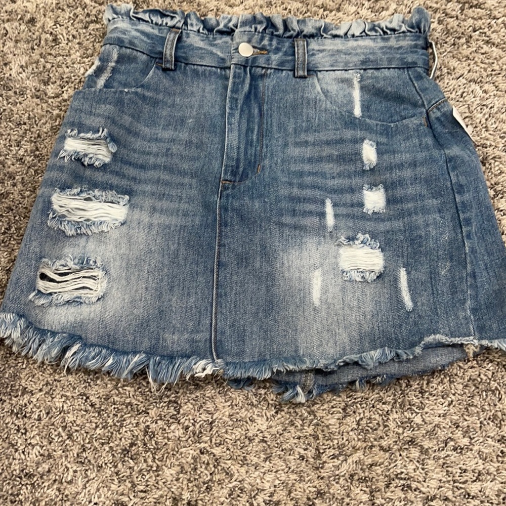 Jean skirt from apricot lane size S